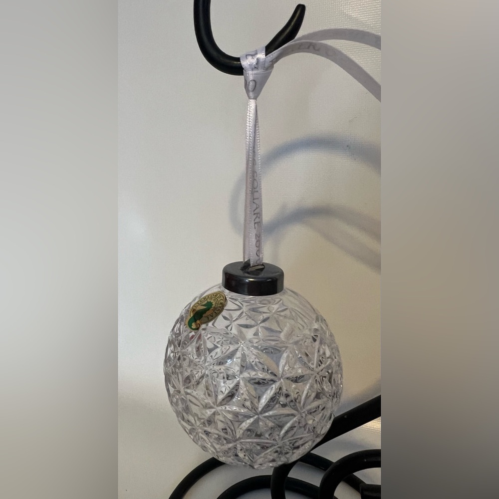Waterford Crystal Holiday Ornament from the 2000 Times Square Collection
